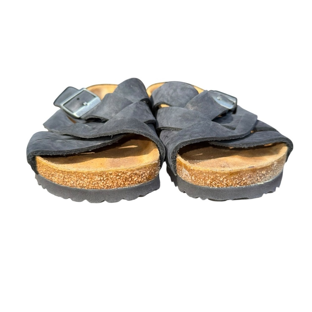 BIRKENSTOCK Lugano Oiled Leather Black Women’s Size 5-5.5 EU 36 - Picture 3 of 16